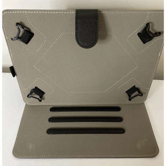 Black Pro Case Magnetic Folding Folio Case For Tablet With Pencil Holder - Picture 9 of 15